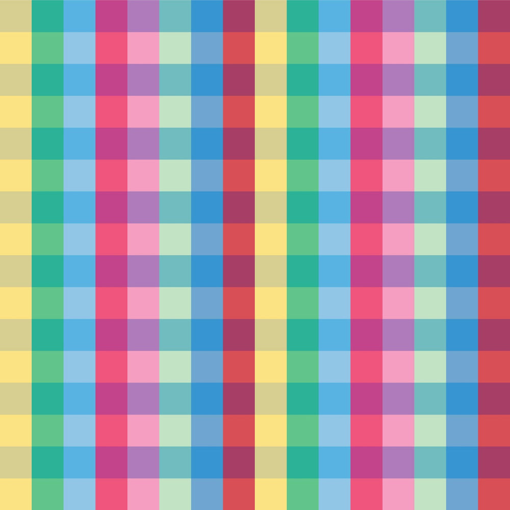 Jolie Gingham Fiestas Aqua
