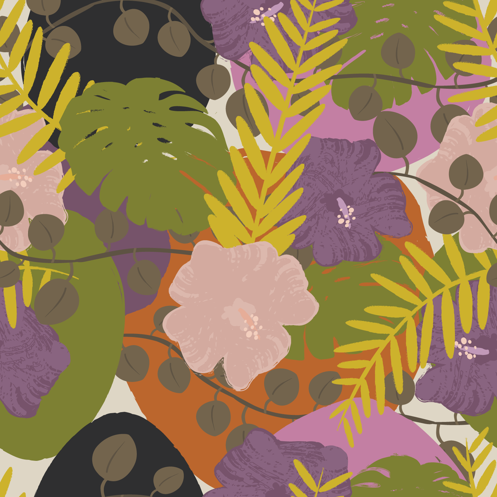 Jungle Run Moonless Night Whitecap Grey