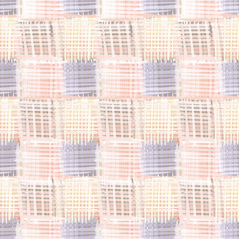 Muslin Check Gossamer Garden