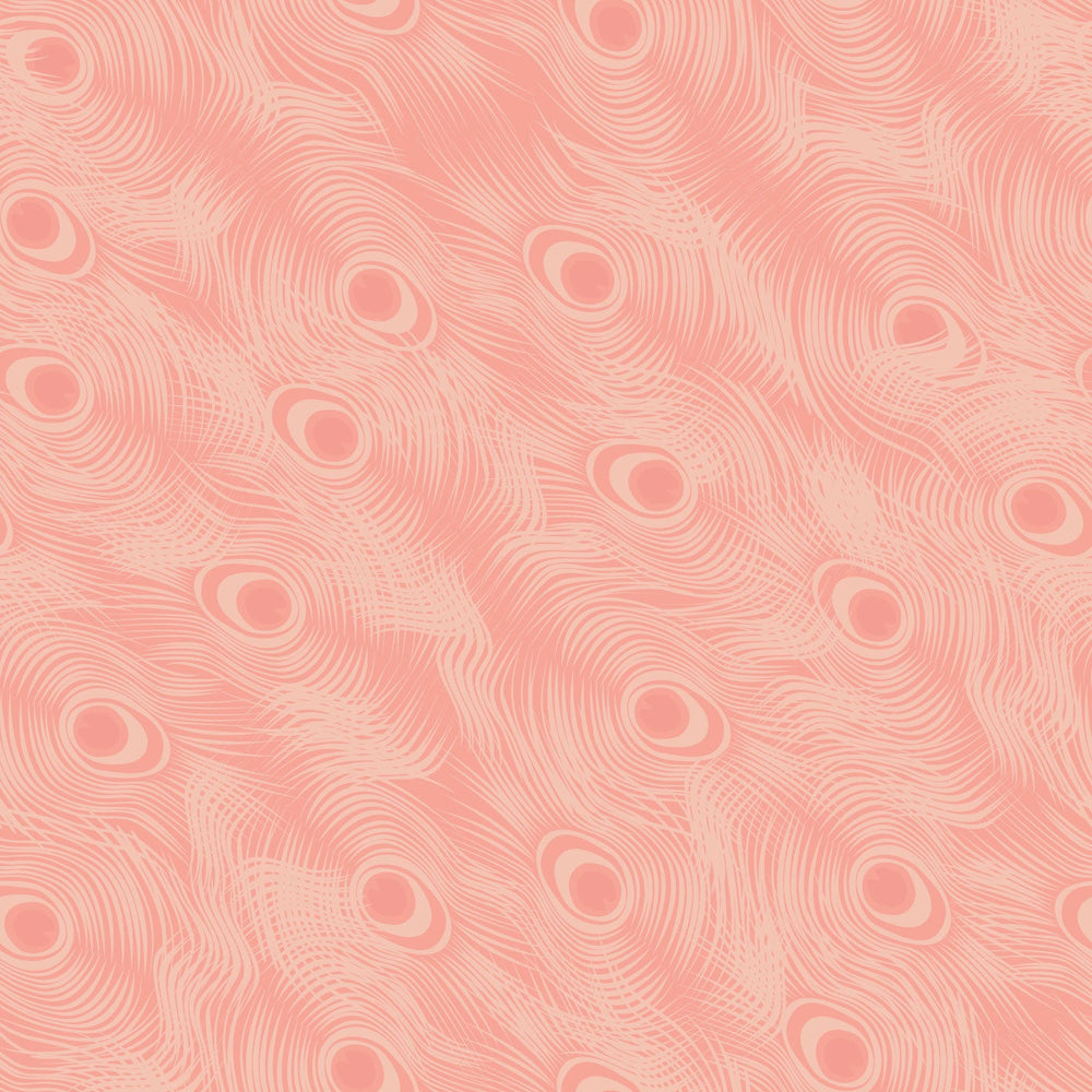 Large Pea Feather Peach