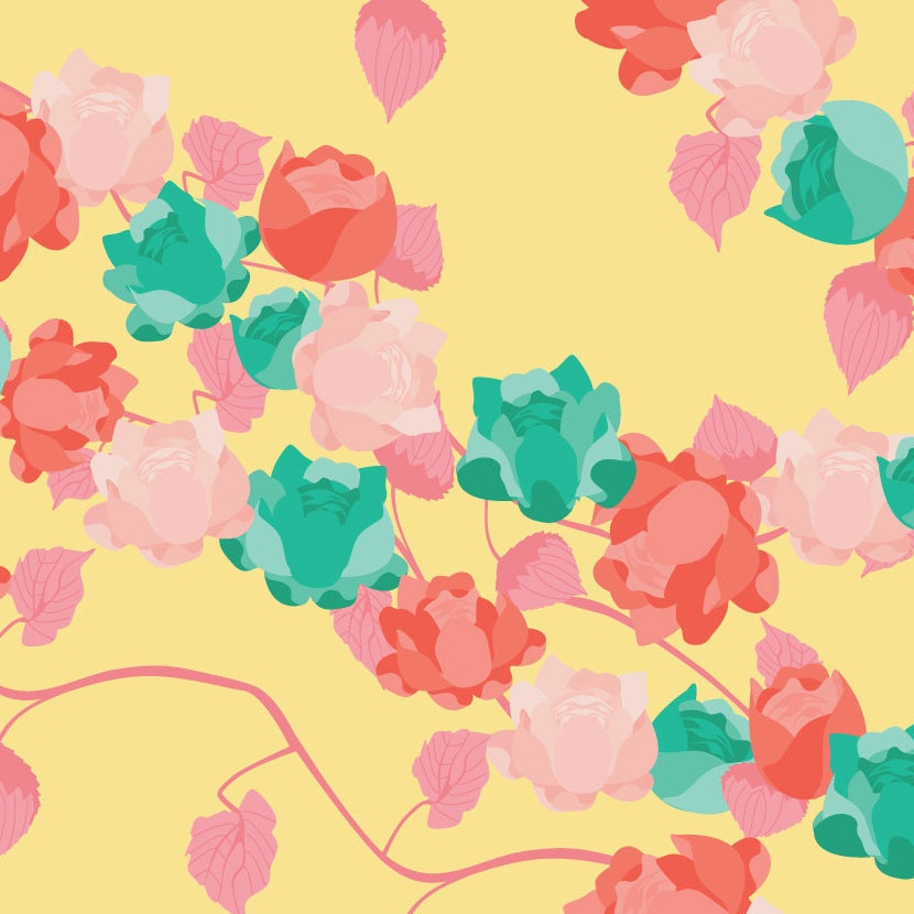 Peony Mini Rows Lemon Drop