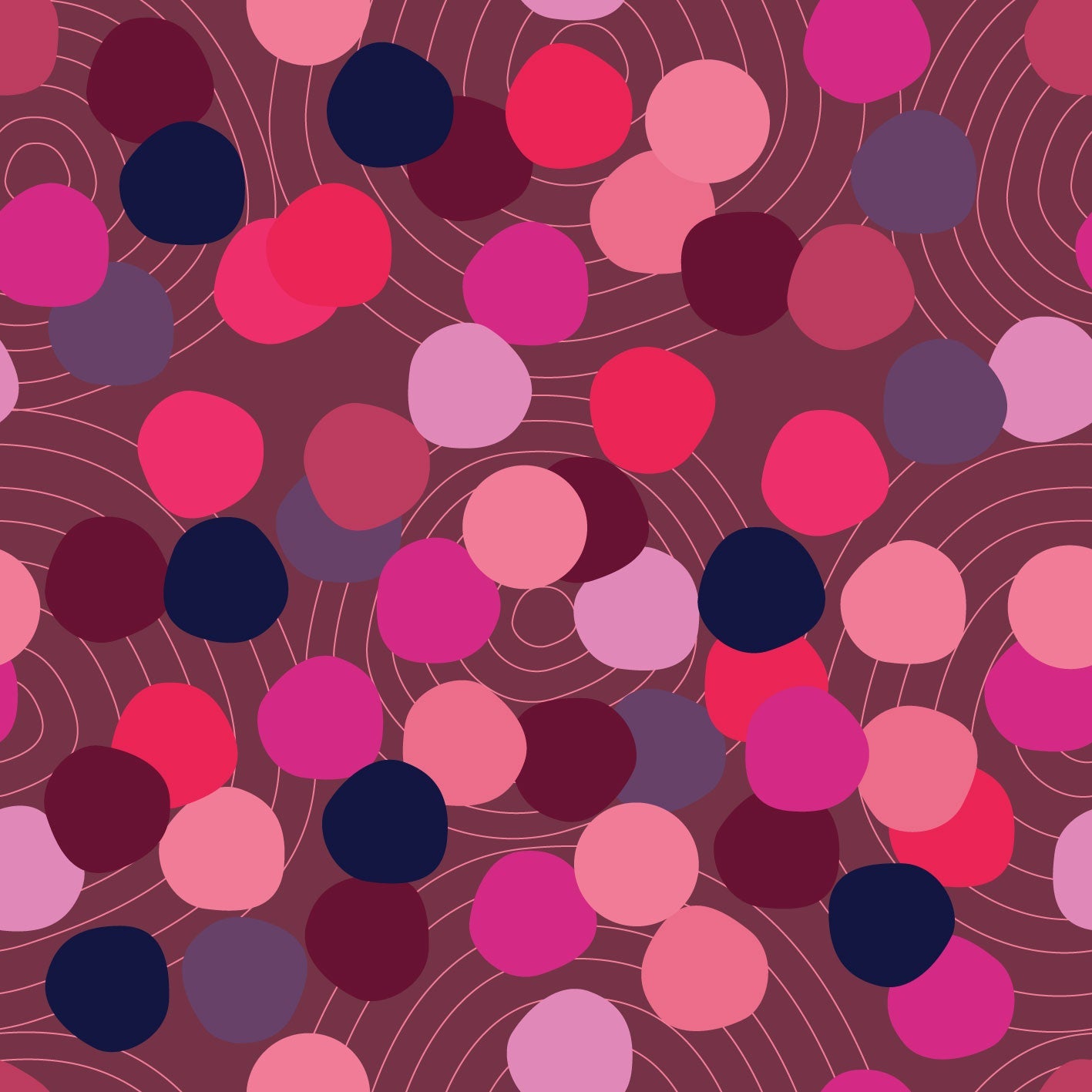 Playful Spot Hyper-Fuchsia