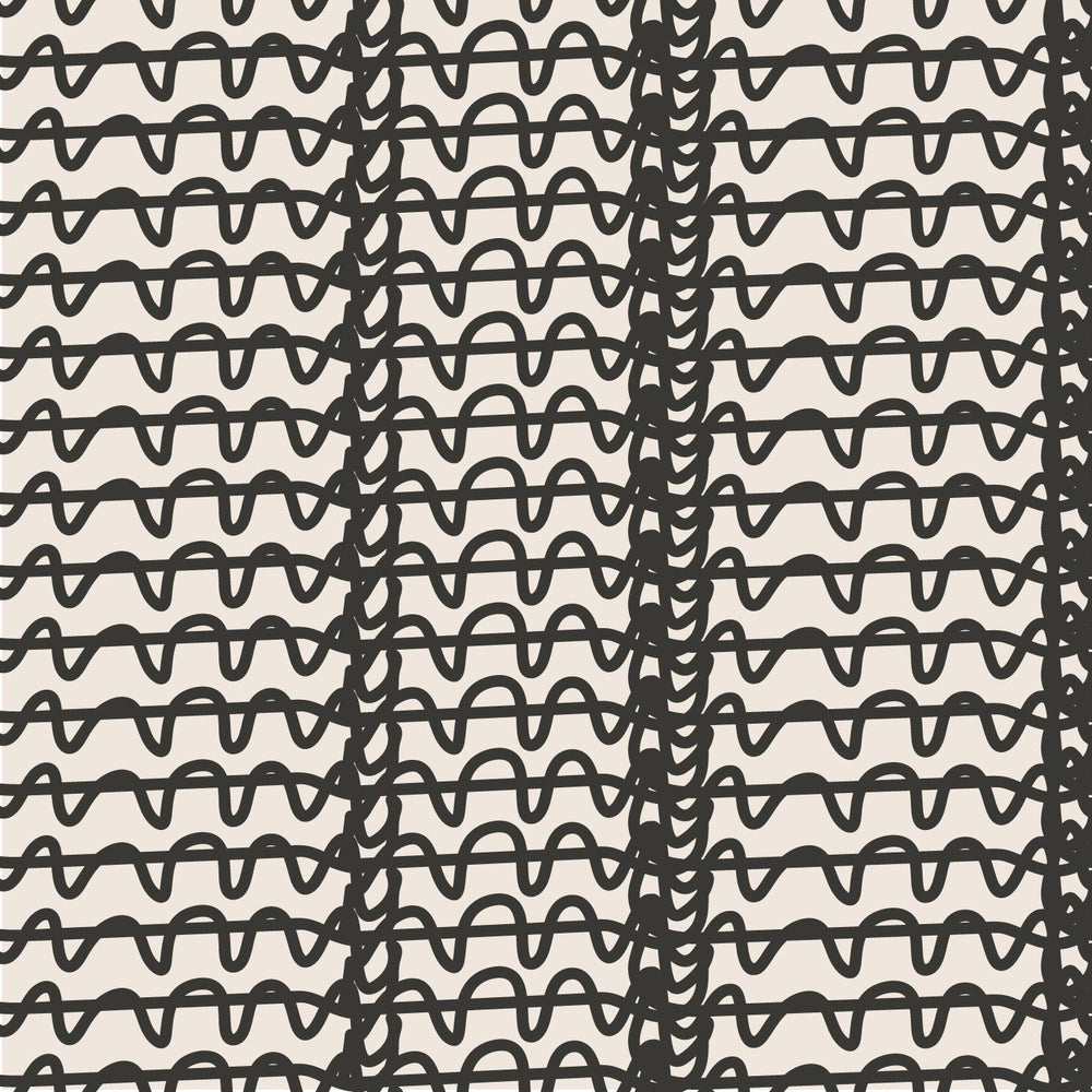 Wire Bind Black Ecru