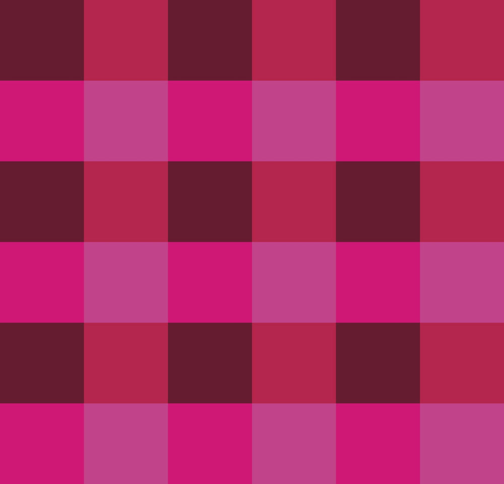 Simple Gingham Hyper Fuchsia - Fuchsia