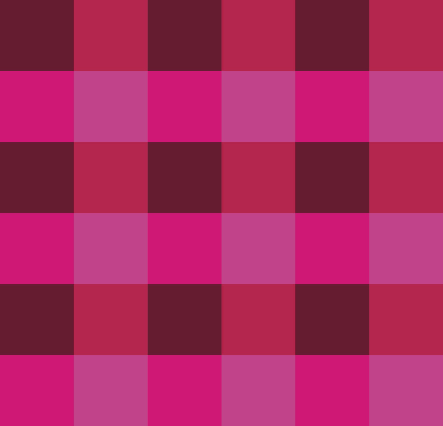 Simple Gingham Hyper Fuchsia - Fuchsia