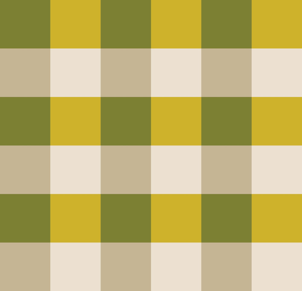 Simple Gingham Terra Solis Mango