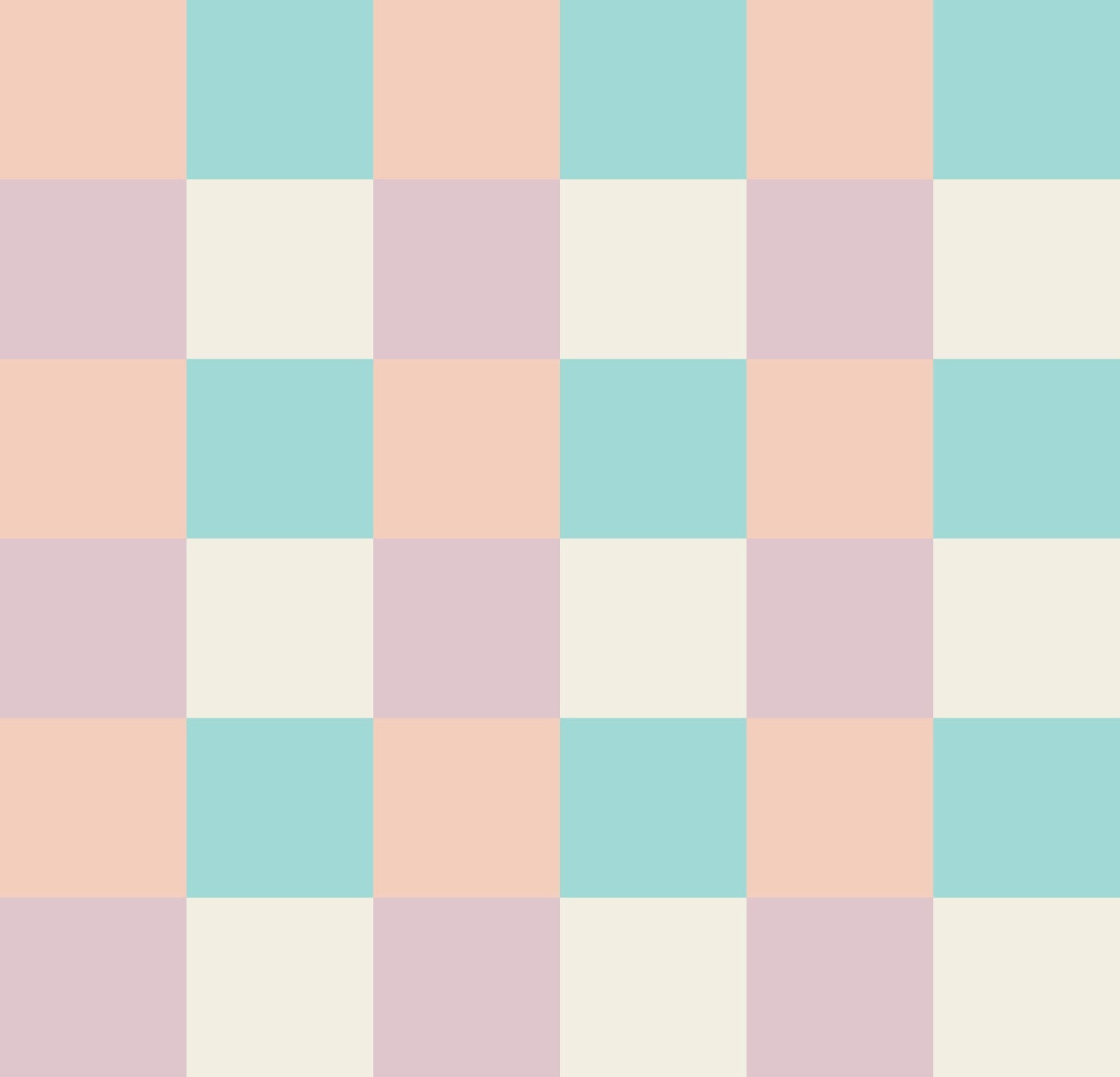 Simple Gingham Whizz Fizz Bleached Aqua